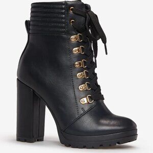 Shandee Lace-Up Bootie